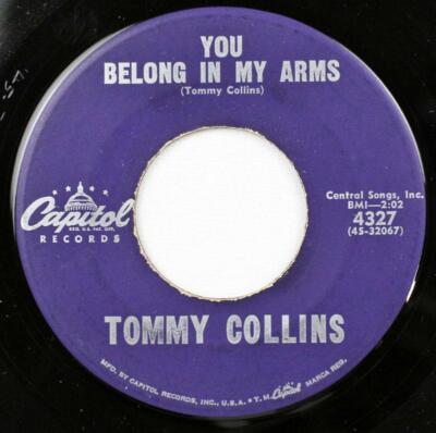 Tommy Collins, Wreck Of The Old 97 - You Belong In my Arms