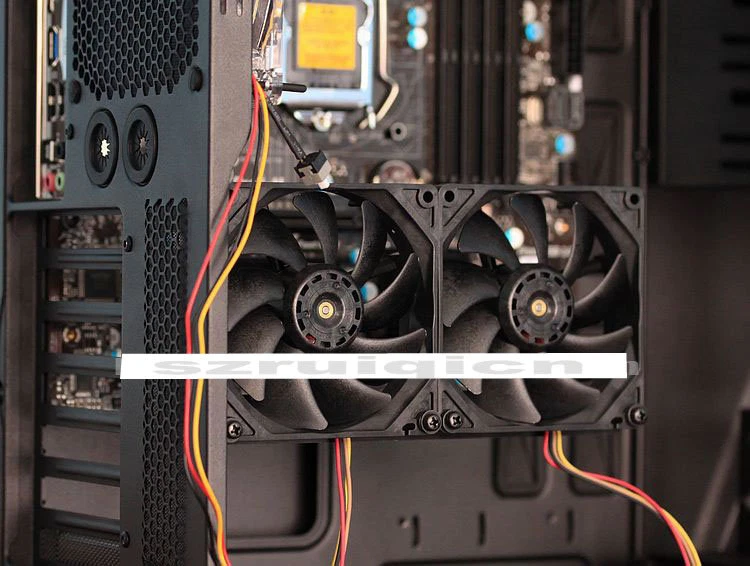 PCI Video Card Heatsinks Cooling Fans Mount Rack for 14cm/12cm/9cm fan Bracket  - Image 3 of 4