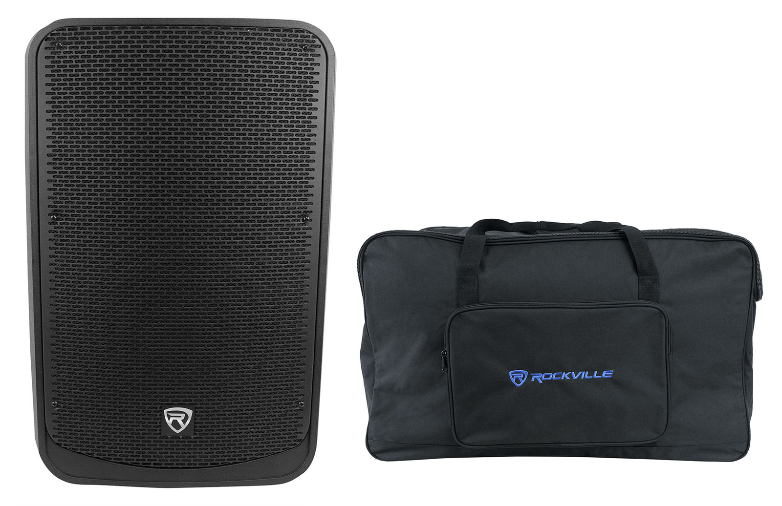 Громкоговоритель Rockville TITAN 15 15 мощностью 2000 Вт / Bluetooth / DSP / TWS + Сумка для переноски