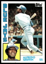1984 Topps #76 Alfredo Griffin Toronto Blue Jays Baseball