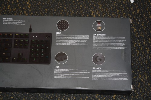 Klawiatura do gier Logitech G512 Carbon RGB Mechanic - Zdjęcie 3 z 3