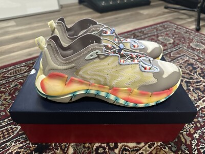 Size 9 - Reebok Zig Kinetica 2 Brain Dead Lemon Glow 2021 - S23891