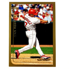 Ivan Rodriguez 1999 Topps Card #399 MLB Texas Rangers