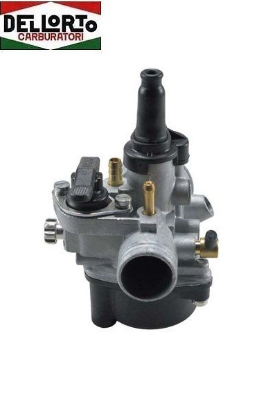 Carburateur Dellorto PHVA 17.5 ED starter tirette admission moto 50cc Derbi Senda 50