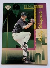 BILLY WAGNER, 1996 GOLD LEAF ROOKIE CARD #218, ASTROS. rookie card picture