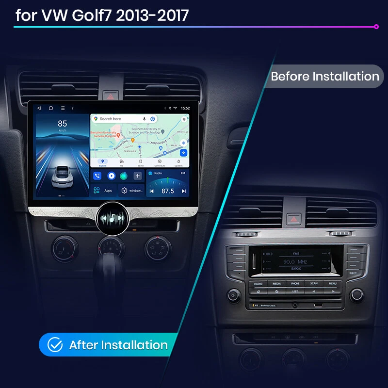 11.5'' Android 13 Autoradio Carplay WIFI GPS Navi 128G Für VW Golf VII 7 2013-17 - Bild 2 von 4