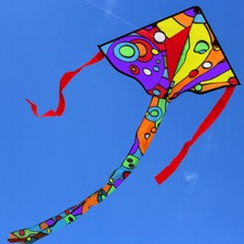 American delivery magic triangle children kites for Beginner factory for kids