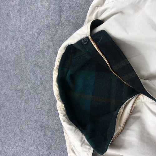 Vintage Pendleton Jacket Mens Medium Green Tartan Wool Reversible 1950s - Picture 14 of 19