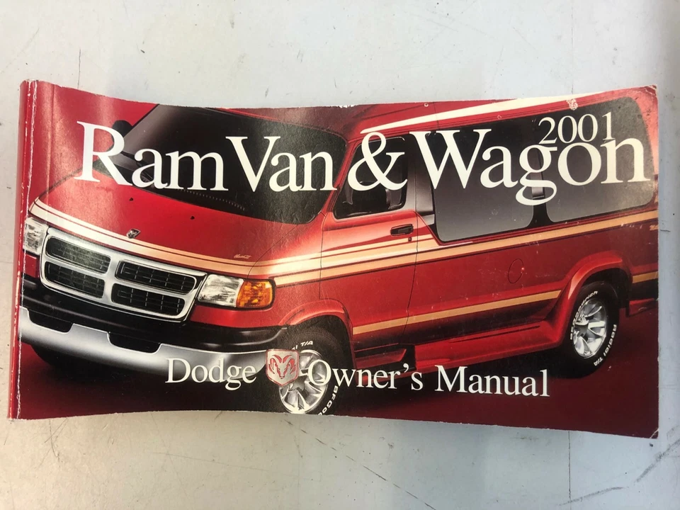 Chrysler Jeep 2001 RAM Van Y Vagón Owner's Manual - Imagen 1 de 1