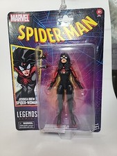 JESSICA DREW SPIDER-WOMAN MARVEL LEGENDS 1 12 SPIDER-MAN RETRO CARD