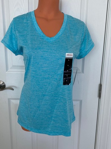 Xersion Performance Wear Women's V Neck Short Sleeve T-Shirt NWT Size S, L, XL - Picture 34 of 65