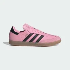 adidas Samba Messi Sneakers Inter Miami MLS Men's Originals Pink Trainers #SU