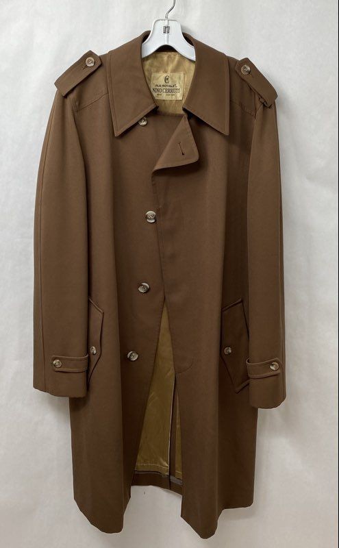 Nino Cerruti Men's Trench Coat - Size 40 Vintage