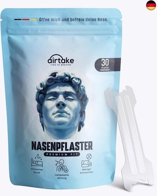 30 Premium Nasenpflaster ? neue Spezial-Technologie & extra starker Kleber