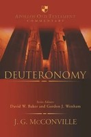 Deuteronomy | An Introduction And Commentary | Gordon Mcconville | Englisch