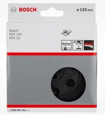 Bosch MEDIUM Sanding Pad 125mm Rubber Base Plate PEX 12 125 A AE A-1 2608601062