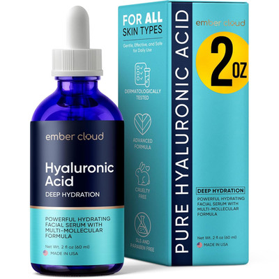 Hyaluronic Acid Serum for Face (2 Oz)