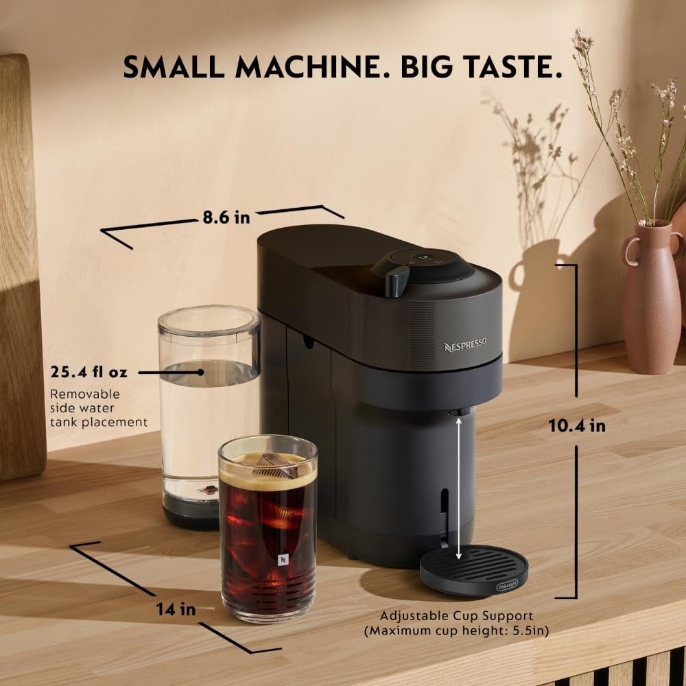 DeLonghi ENV92B Nespresso Vertuo Pop Coffee Maker Hot/Iced