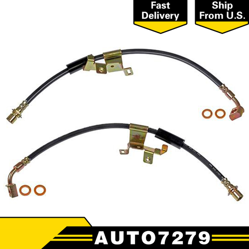 Dorman Brake Hydraulic Hose Front Brake Line For 2007-18 Chevy Silverado 1500 - Picture 1 of 8
