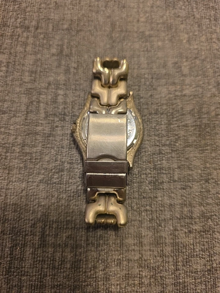 Geneva Quartz Water Resistant Mens Watch Stainless Steel Back, Japan Movement - image 3 of 4