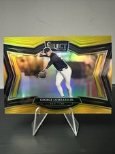 2025 Panini Select George Lombard JR Gold /10 Diamond Level