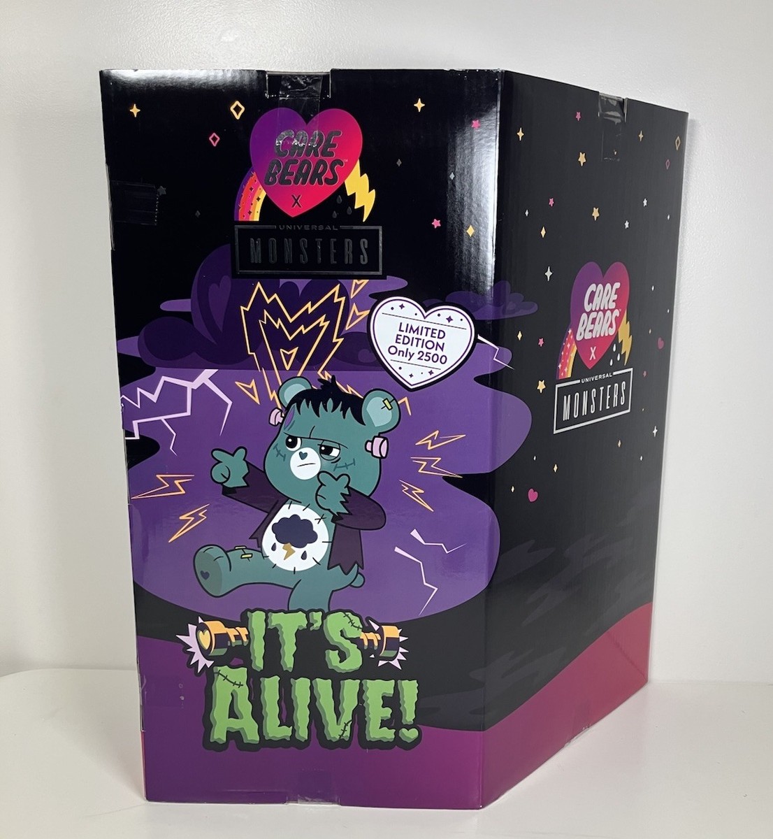 Care Bears X Universal Monsters Grumpy Bear as Frankenstein's