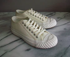 PF Flyers Grounder Lo Sneakers Sea Salt Canvas US W 6 / M 4.5 NEW w/ Minor Flaws