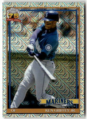 2026  Topps  Chrome 75 Years MLB  No. 91C-51  Ken Griffey Jr.  Mojo