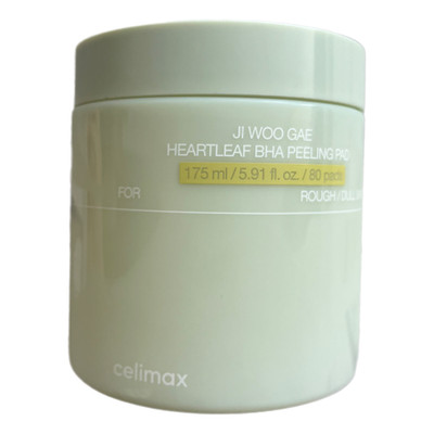 Celimax Ji Woo Gae Heartleaf BHA Peeling Pad 80ea Jumbo Size - Daily Skin Smooth