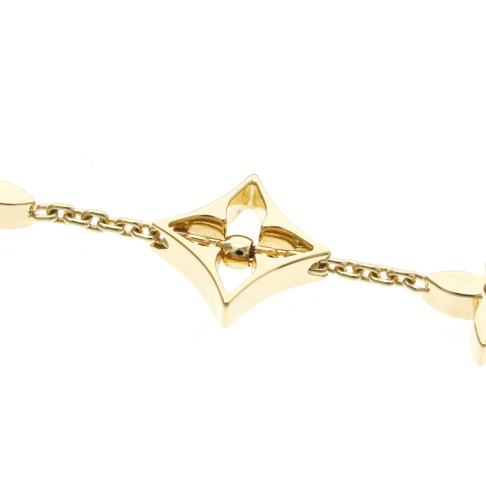 LOUIS VUITTON Bracelet Monogram K18 Yellow G(K18YG) None Bracelet Gold Authentic image 5