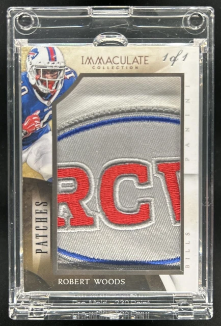 2014 Panini Immaculate Robert Woods Patches RC Rookie #1/1 Bills