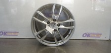 14 Porsche Cayman S 981 19x8 Split 5 Spoke Wheel Rim Silver