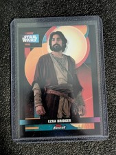 2025 TOPPS STAR WARS SMUGGLERS OUTPOST EZRA BRIDGER BLACK REFRACTOR /10