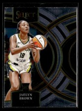 2024 Panini Select WNBA #181 Jaelyn Brown Card Dallas Wings