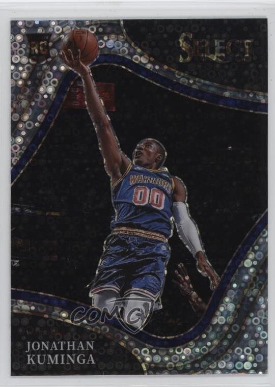 2021-22 Panini Select Courtside Disco Prizm Jonathan Kuminga #246 9v7