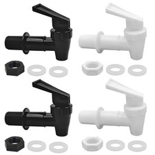 4 Pcs Universal Water Dispenser Tap Replacement Replacement Cooler Faucet