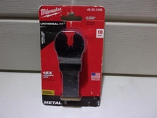 10pc. MILWAUKEE MULTI-TOOL BI-METAL BLADES FOR CUTTING METAL  # 49251259 ..