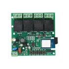 AC 220V Smart 4-channel WiFi Remote Control Relay Switch Module 433MHz Tuya APP