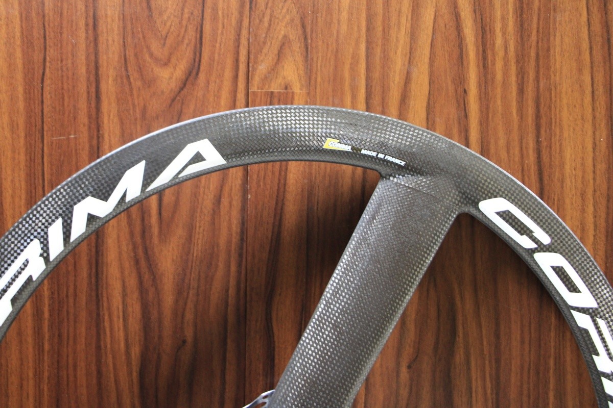 CORIMA 3 Spoke Disc Tubular Rear Track Carbon Wheelset | eBay