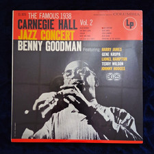 Benny Goodman Famous 1938 Carnegie Hall Jazz Concert Vol. 2 (Columbia LP) Sealed