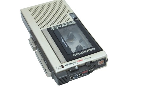 Olympus Pearlcoder L200 Dictaphone microcassette (Réf#G-427) - Imagen 3 de 7