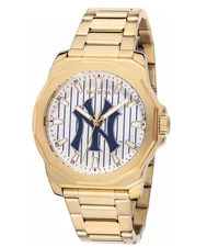 Invicta MLB New York NY Yankees Men's 42mm Gold Stainless Quartz Watch 49861
