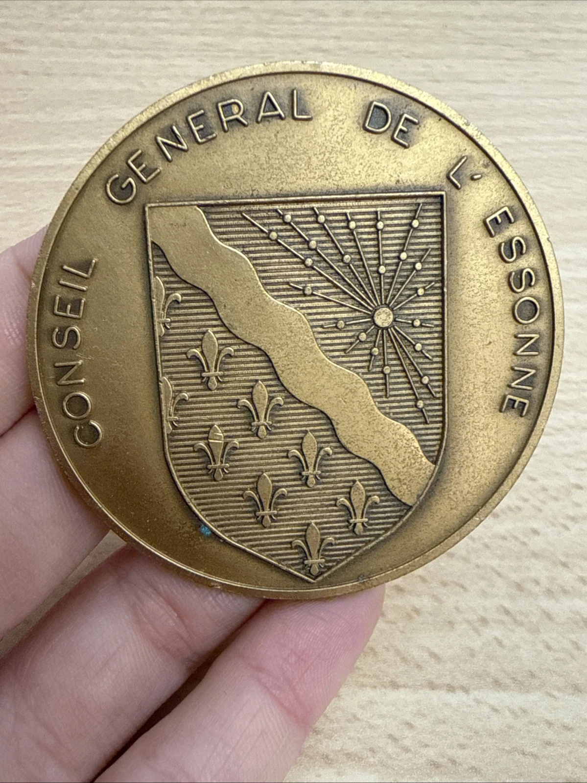 Médaille Conseil Général De L’Essonne En Bronze ￼