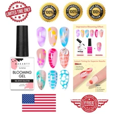 Create Gorgeous Marble Nail Designs with 15ml Blooming Gel Polish Gift Set