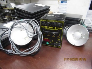 Novatron P/N D1000 Power Pack Model Lamp Breaker Starter Kit w/ Bag , 2-Light