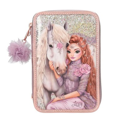 TOPModel 3 Fach Federtasche VIVA VIOLET