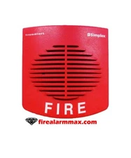 Simplex 4901-9820 Red Non-addressable Horn