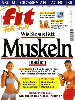 Fit for Fun 6/2002 - Robert Redford, Tiger Woods, Julia Roberts, Rainer Calmund