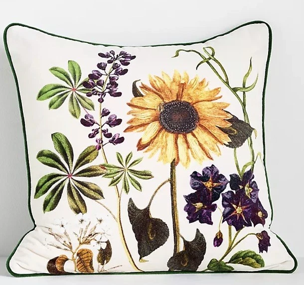 Anthropologie Floral 100% Cotton Home Décor Pillows for sale | eBay