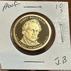 2010-S Presidential Dollar James Buchanan Proof — photo from another recent sale